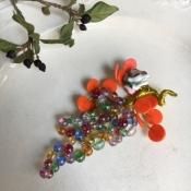 1960's PAOLA Glass Broochʥ֥