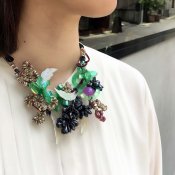 1960's PAOLA Gelatin Beads Necklace（パオラ ゼラチンビーズ ネックレス）