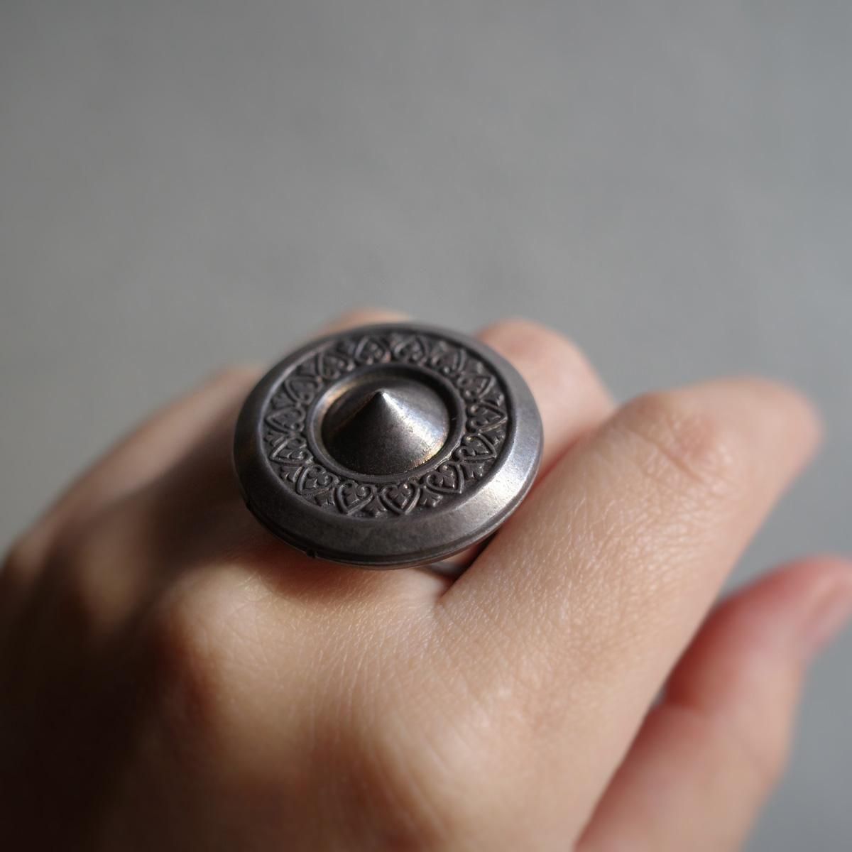 <img class='new_mark_img1' src='https://img.shop-pro.jp/img/new/icons38.gif' style='border:none;display:inline;margin:0px;padding:0px;width:auto;' />��20%OFF��1950's France Metal Ring��1950ǯ�� �ե�� �᥿�� ��󥰡�