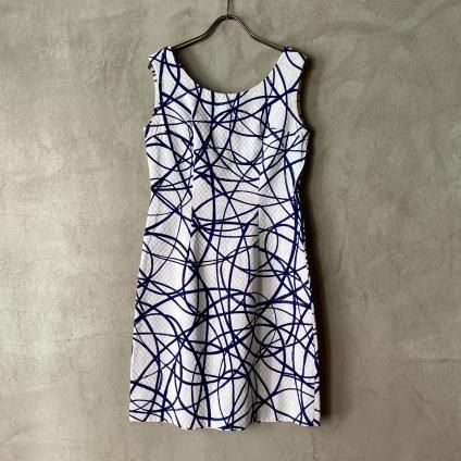 Vintage Cotton Random Lines Print Setupʥơ åȥ 饤ץ åȥå 