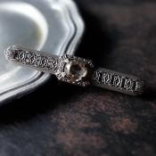 1930's Germany Silver Glass Brooch1930ǯ  ɥ С 饹 ֥