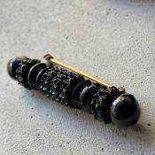 Victorian Mourning Jewelry Whitby Jet Broochʥȥꥢ ⡼˥ 奨꡼ åȥӡ å ֥