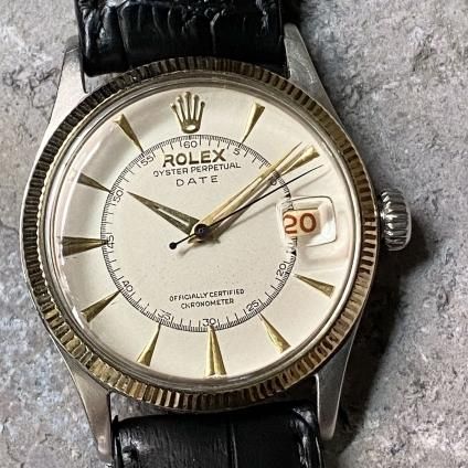 ROLEX OYSTER PERPETUALʥå  ѡڥ奢ֹ YG٥ 