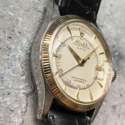 ROLEX OYSTER PERPETUALʥå  ѡڥ奢ֹ YG٥ 