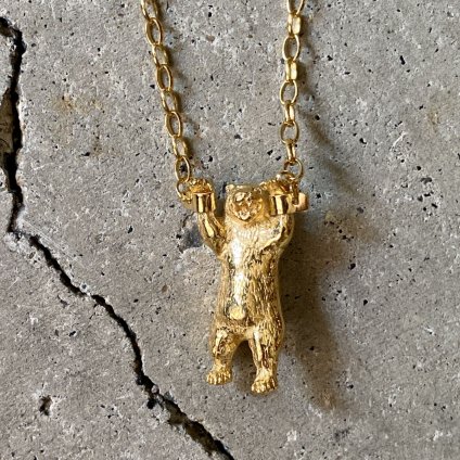 momocreatura  Handcuffed Bear Necklaceʥ ͥå쥹 ɡ