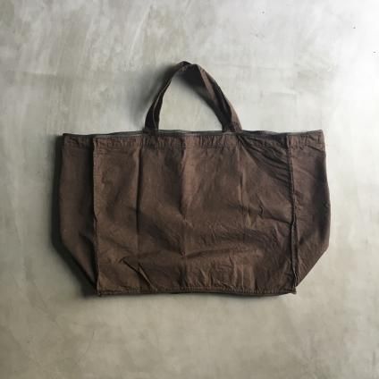 CHRISTIAN PEAU CP COTTON BAG Bʥꥹ ݡ åȥХå DARK BROWN