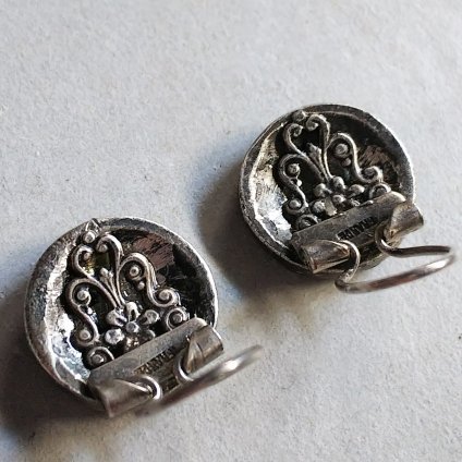 1950's France Metal Earrings（1950年代 フランス メタル イヤリング）