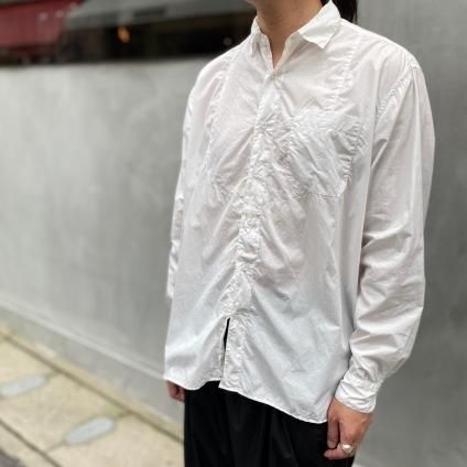 CHRISTIAN PEAU CP 003 BOSOM SHIRTʥꥹ ݡ ֥ ġWHITE