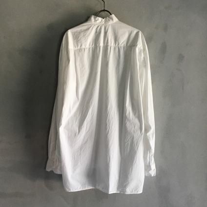 CHRISTIAN PEAU CP 003 BOSOM SHIRTʥꥹ ݡ ֥ ġWHITE