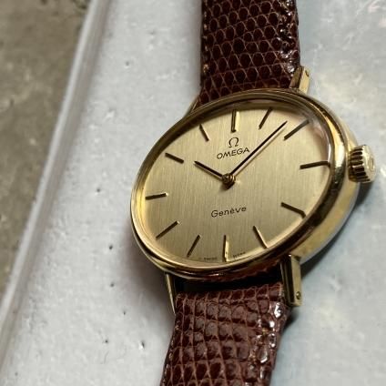 OMEGA オメガ 腕時計 vintage watch Genève ジュネーブ OMEGA GENEVE（オメガ ジュネーブ）純正尾錠付- JeJe PIANO