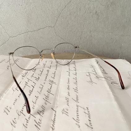 人気ショップ デッドストック メガネ 40`s ヴィンテージ フレッシュ