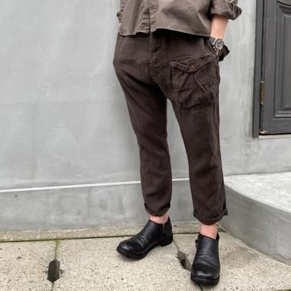 CHRISTIAN PEAU CP SAFARI PANTSʥꥹ ݡ ե ѥġ D BROWN