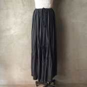 <img class='new_mark_img1' src='https://img.shop-pro.jp/img/new/icons20.gif' style='border:none;display:inline;margin:0px;padding:0px;width:auto;' />【50%OFF】Antique Cotton Shirring Skirt（アンティーク フランス シャーリング スカート 後染め）