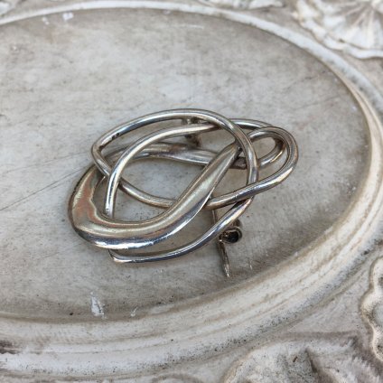 Art Nouveau Silver Brooch（アール・ヌーヴォー シルバー ブローチ 