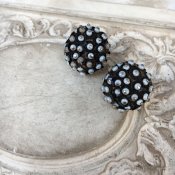 1960's UK Beads Earrings（1960年代 イギリス ビーズ イヤリング）