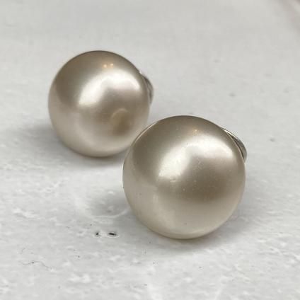 1940's French Louis Rousselet Glass Pearl Earrings1940ǯ ե 륤졼 饹ѡ 󥰡