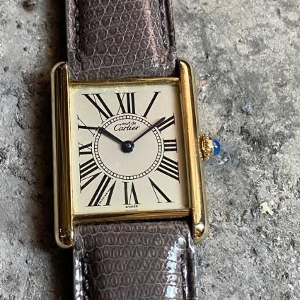 Cartier MUST TANK Oparanʥƥ ޥ  ѥLM