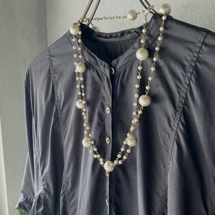 1930's Pearl Beads Long Necklace 1930ǯ ѡӡ  ͥå쥹