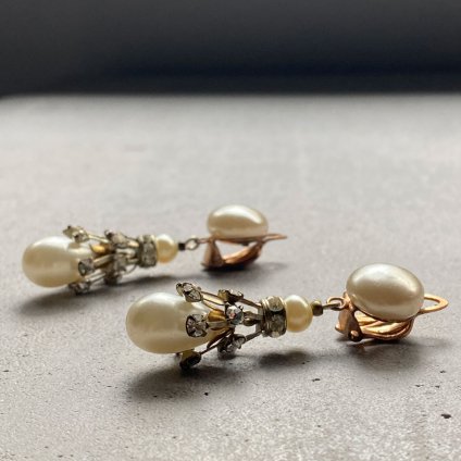 1940's French Pearl Earrings1940ǯ ե ѡ 󥰡