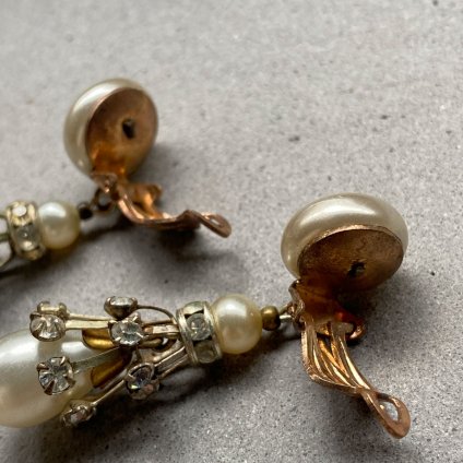 1940's French Pearl Earrings1940ǯ ե ѡ 󥰡