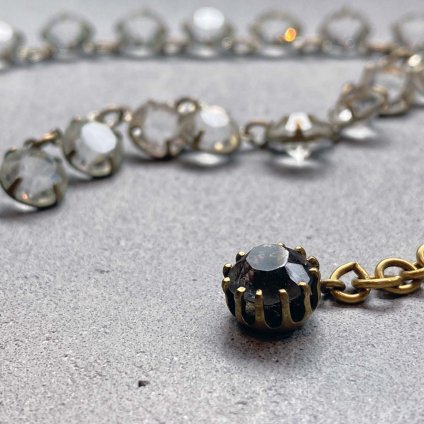 1920's Clear Glass Necklace 1920ǯ ꥢ饹 ͥå쥹