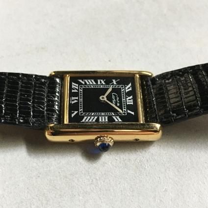 CARTIER MUST TANK (ƥ ޥ ) Black Roman  SM