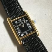 CARTIER MUST TANK (ƥ ޥ ) Black Roman  SM