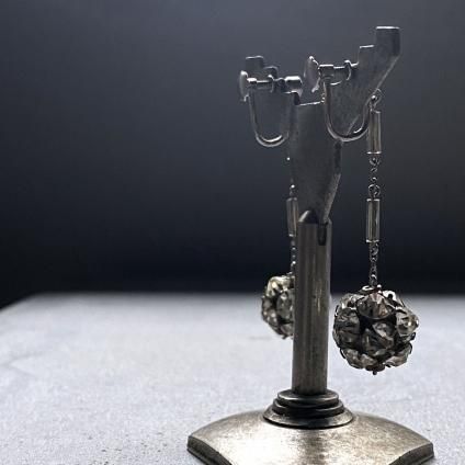 1930's Art Deco Glass Earrings 1930ǯ  ǥ 饹 󥰡