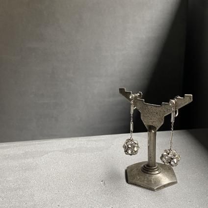 1930's Art Deco Glass Earrings 1930ǯ  ǥ 饹 󥰡