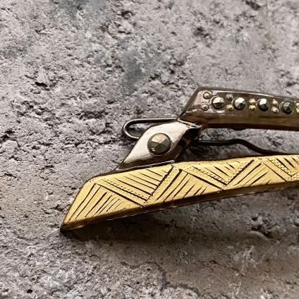 Auguste Bonaz 髪飾り アンティーク/ビンテージ/ヘアアクセサリー 1930's French Auguste Bonaz Hair Clip（1960年代 フランス