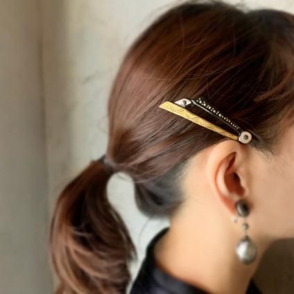 Auguste Bonaz 髪飾り アンティーク/ビンテージ/ヘアアクセサリー 1930's French Auguste Bonaz Hair Clip（1960年代 フランス
