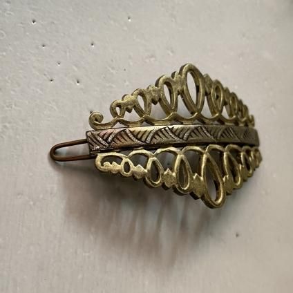 Auguste Bonaz 髪飾り アンティーク/ビンテージ/ヘアアクセサリー 1930's French Auguste Bonaz Hair Clip（1960年代 フランス