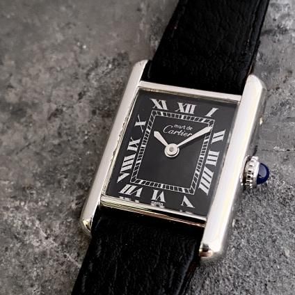 Cartier MUST TANK （カルティエ マスト タンク）Argent SM 純正尾錠