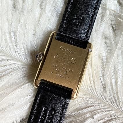 Cartier MUST TANK （カルティエ マスト タンク）SM 純正尾錠