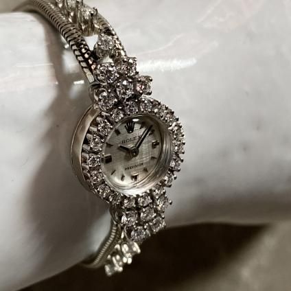 ROLEX ロレックス アンティーク プレシジョン ベゼルダイヤ巻