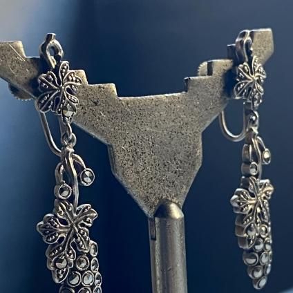 1930's Silver Marcasite Earrings1930ǯ С ޡ 󥰡