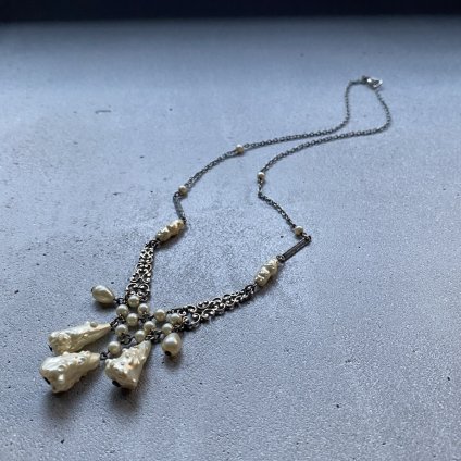 1920's Louis Rousselet Glass Pearl Necklace 1920ǯ 륤 졼 饹 ѡ ͥå쥹