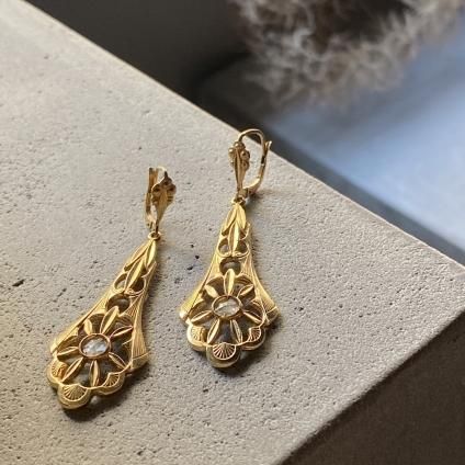 1930's France Dead Stock Earrings（1930年代 フランス デッド