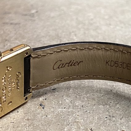 Cartier MUST TANK （カルティエ マスト タンク）純正ベルト・修理保証書付