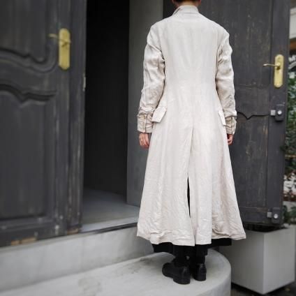hallelujah リネンライトコート HALLELUJAH 1, Frock（ハレルヤ 農夫のコート）Flax- JeJe PIANO