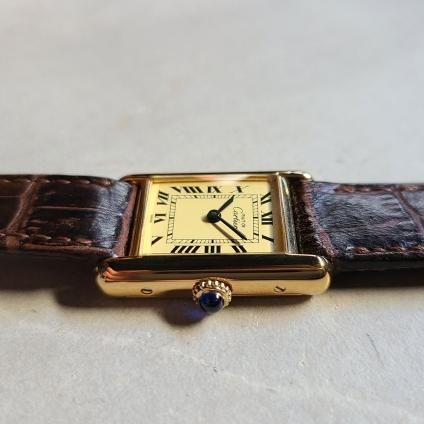 CARTIER MUST TANK (ƥ ޥ ) Ivory Roman SM 