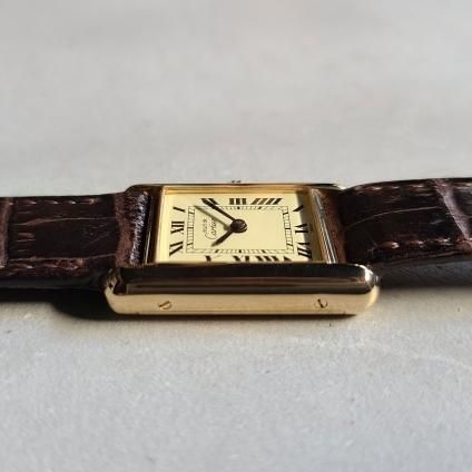 CARTIER MUST TANK (ƥ ޥ ) Ivory Roman SM 