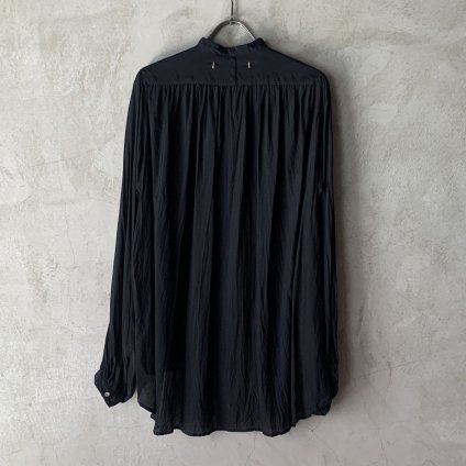 suzuki takayuki balloon sleeve blouse（スズキタカユキ バルーンスリーブブラウス）Black