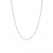 momocreatura Full Of Heart Chain Necklace（ハートのチェーンネックレス シルバー）40cm