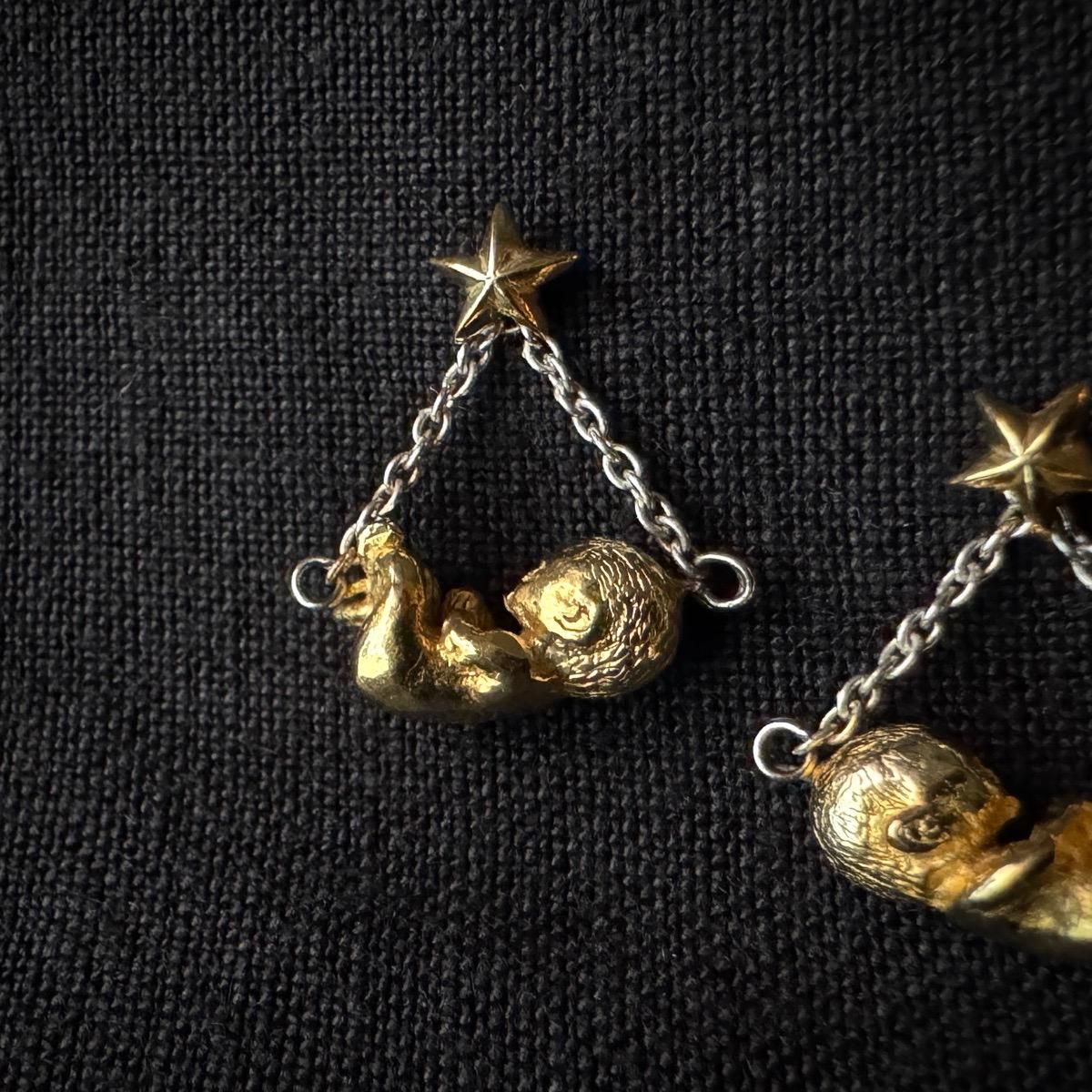 momocreatura  Baby Star Swinging Earringsβ̲֤ 󥰥ԥ ɡߥС