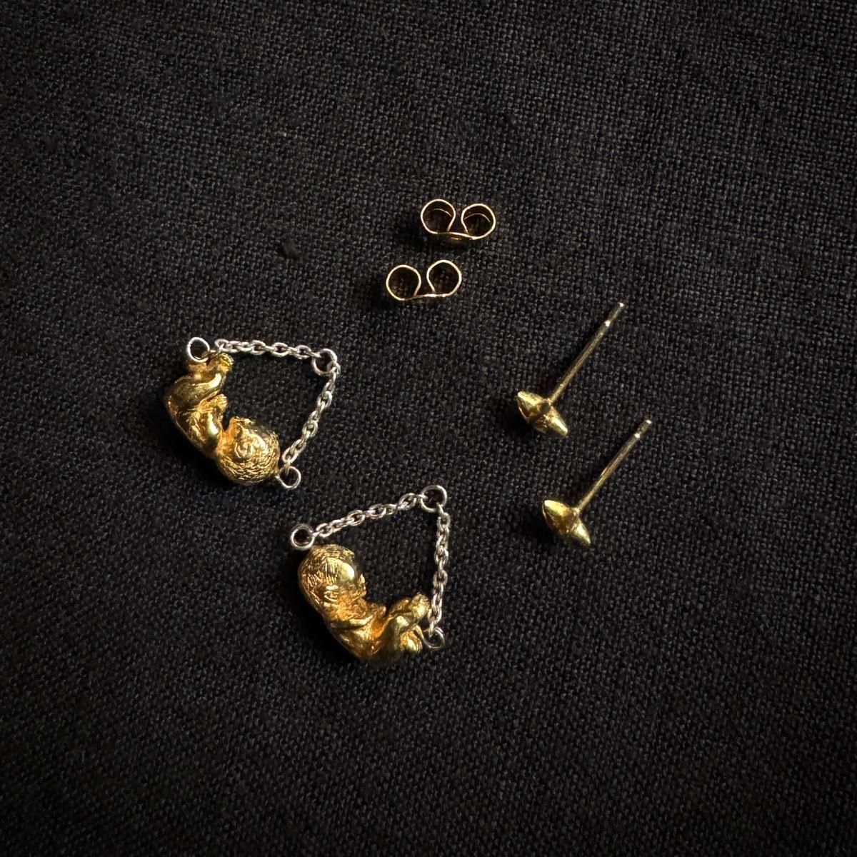 momocreatura  Baby Star Swinging Earringsβ̲֤ 󥰥ԥ ɡߥС