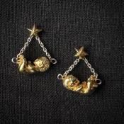 momocreatura  Baby Star Swinging Earringsβ̲֤ 󥰥ԥ ɡߥС