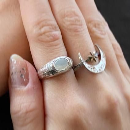 <img class='new_mark_img1' src='https://img.shop-pro.jp/img/new/icons56.gif' style='border:none;display:inline;margin:0px;padding:0px;width:auto;' />momocreatura Signet Ring MOPʥͥåȥ ޥ֥ѡ СSmall