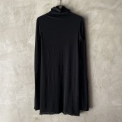 suzuki takayuki turtle-neck t-shirt （スズキタカユキ タートルネック Tシャツ）Black