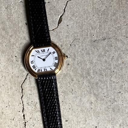 Cartier Ellipse（カルティエ エリプス）LM 18K無垢 Paris表記